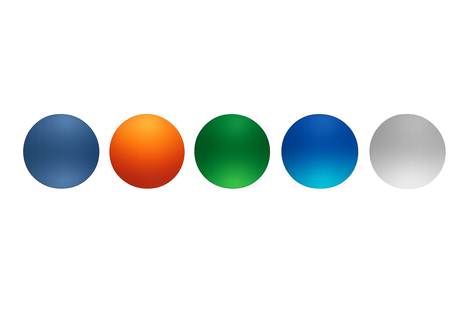 Theme color swatches